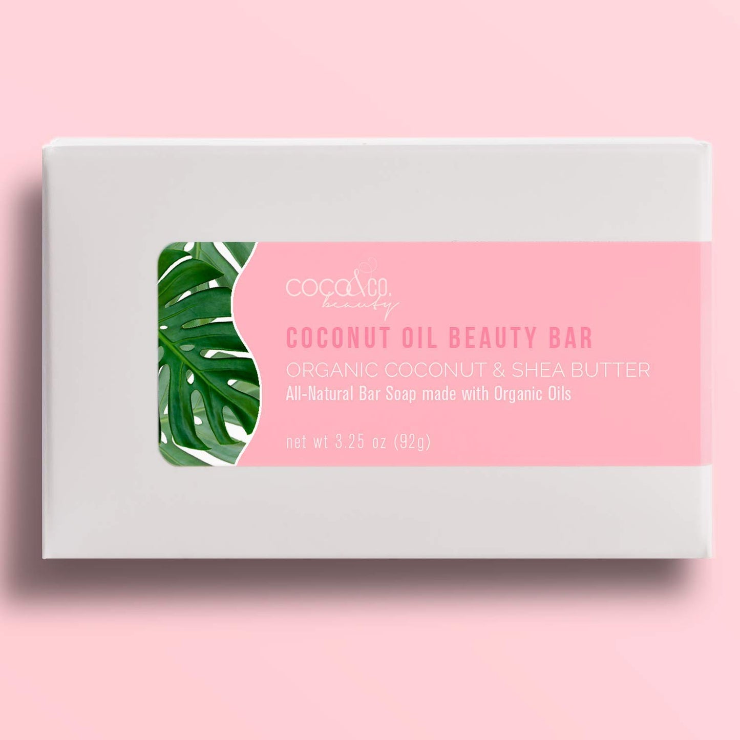 Pure Coconut Oil Beauty Bar - All-Natural Soap for Face, Skin & Hair… (BAR)