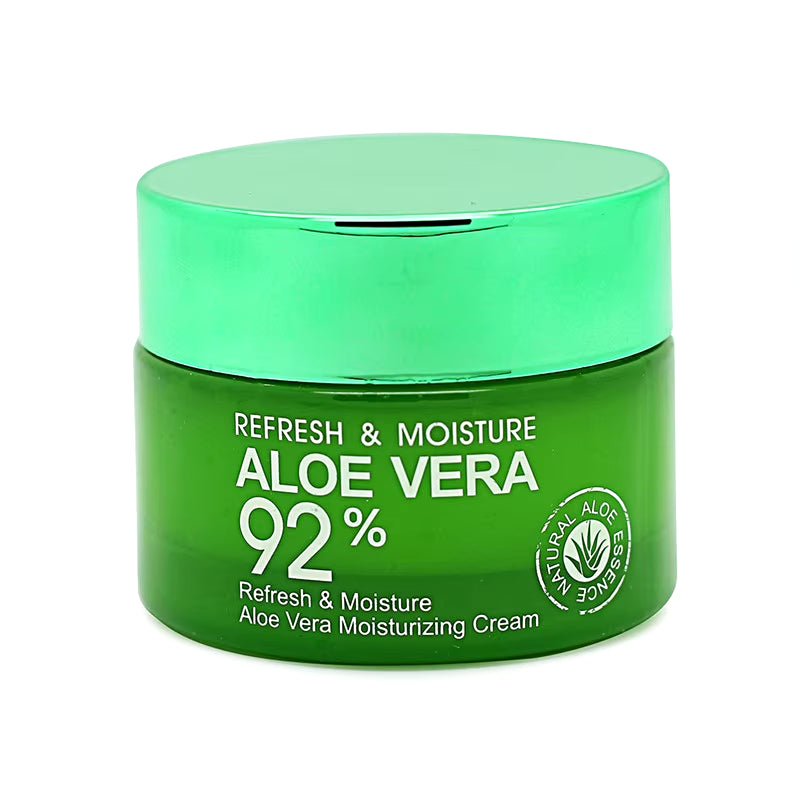 BIOAQUA Aloe Vera Face Cream Moisturizing Deep Hydrating Day Cream Plant Essence Nourishing Refresh Skin Care