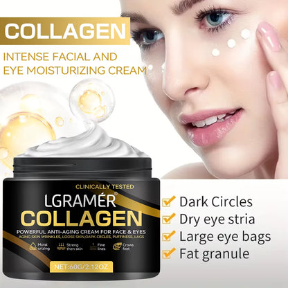 Face Cream Hyaluronic Acid Collagen Face Cream Facial Care anti Wrinkle Moisturizing Face Cream anti Aging Night Creams