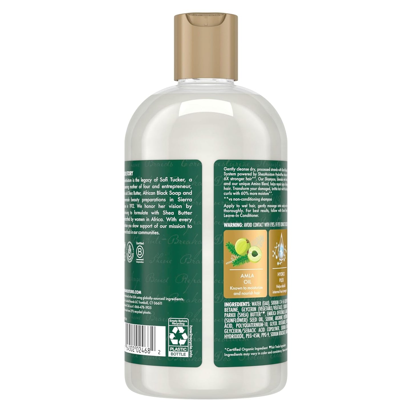 Bond Repair Shampoo Amla Oil to Strengthen Hair with Restorative Hydroplex Infusion 13 FO