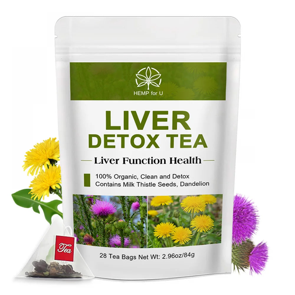 HFU Liver Detox Tea - Liver Cleanse Tea - for Liver Cleansing and Liver Support - 28 Day Support