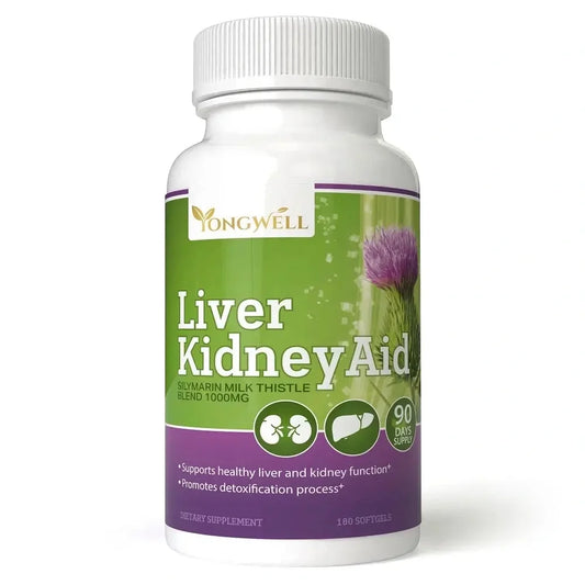 Liver Kidney Aid, Liver and Kidney Health Support (180 Softgels)