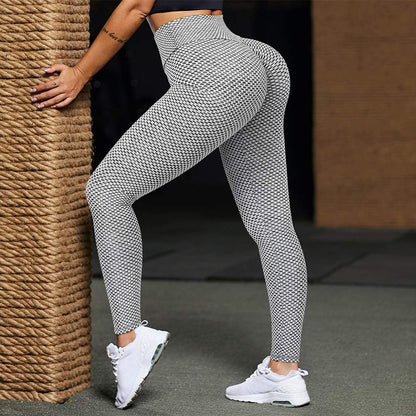 Women Scrunch Butt Lifting Workout Leggings Textured High Waist anti Cellulite Yoga Pants