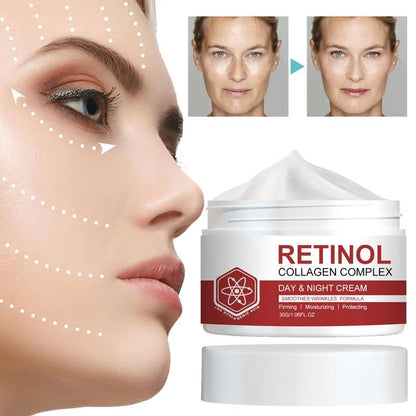 Retinol anti Aging Face Cream Moisturizing Wrinkle Remover Collagen Hyaluronic Acid Creams Skin Care