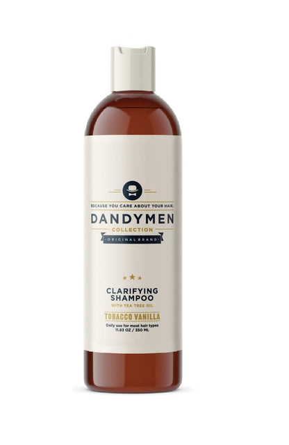 Dandymen Clarifying Shampoo with Tea Tree Oil 11.83 Oz