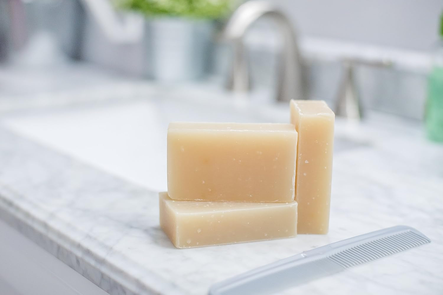 Original Shampoo Bar Soap - Vegan Old Fashioned Hair Bar: Handmade, Growth Oils, Prevents Loss & Flakes, TSA-OK, Gentle for Al, for Hair/Body/Beard