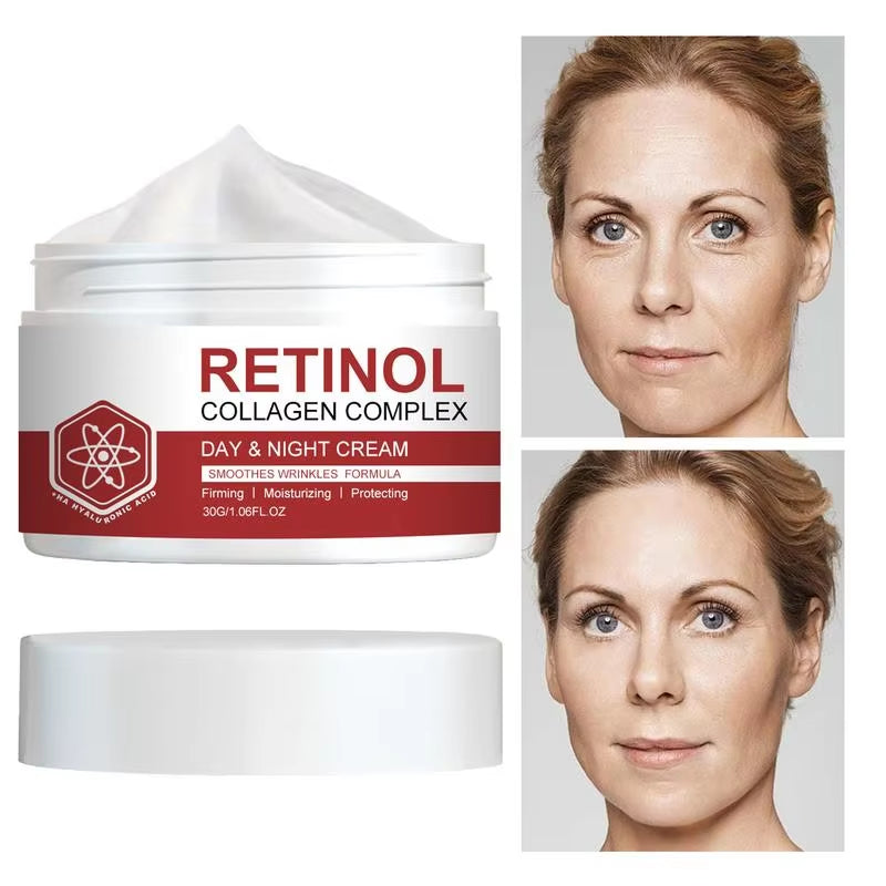 Retinol anti Aging Face Cream Moisturizing Wrinkle Remover Collagen Hyaluronic Acid Creams Skin Care