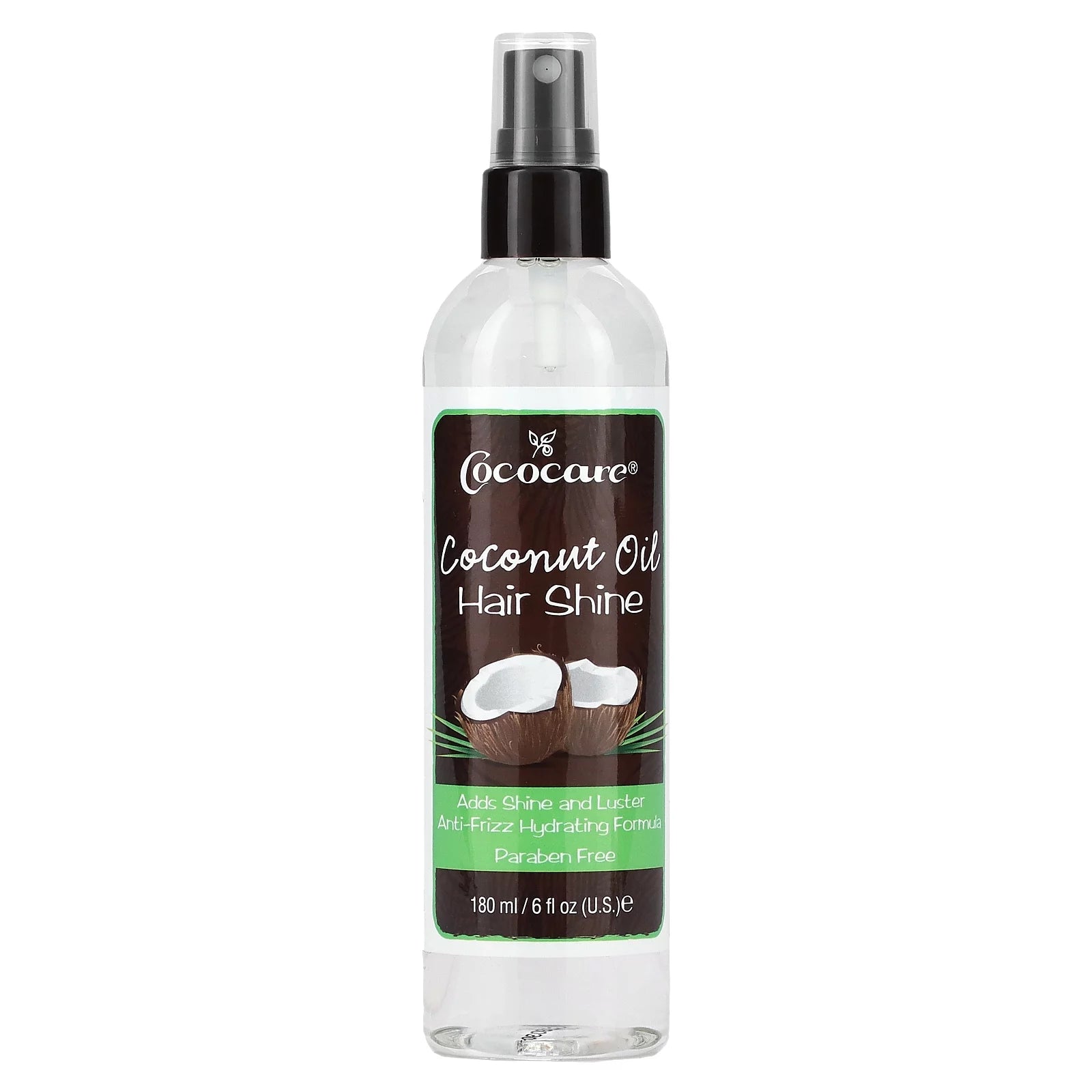 Coconut Oil Hair Shine, 6 Fl Oz (180 Ml)