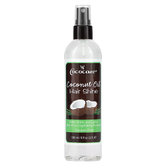 Coconut Oil Hair Shine, 6 Fl Oz (180 Ml)